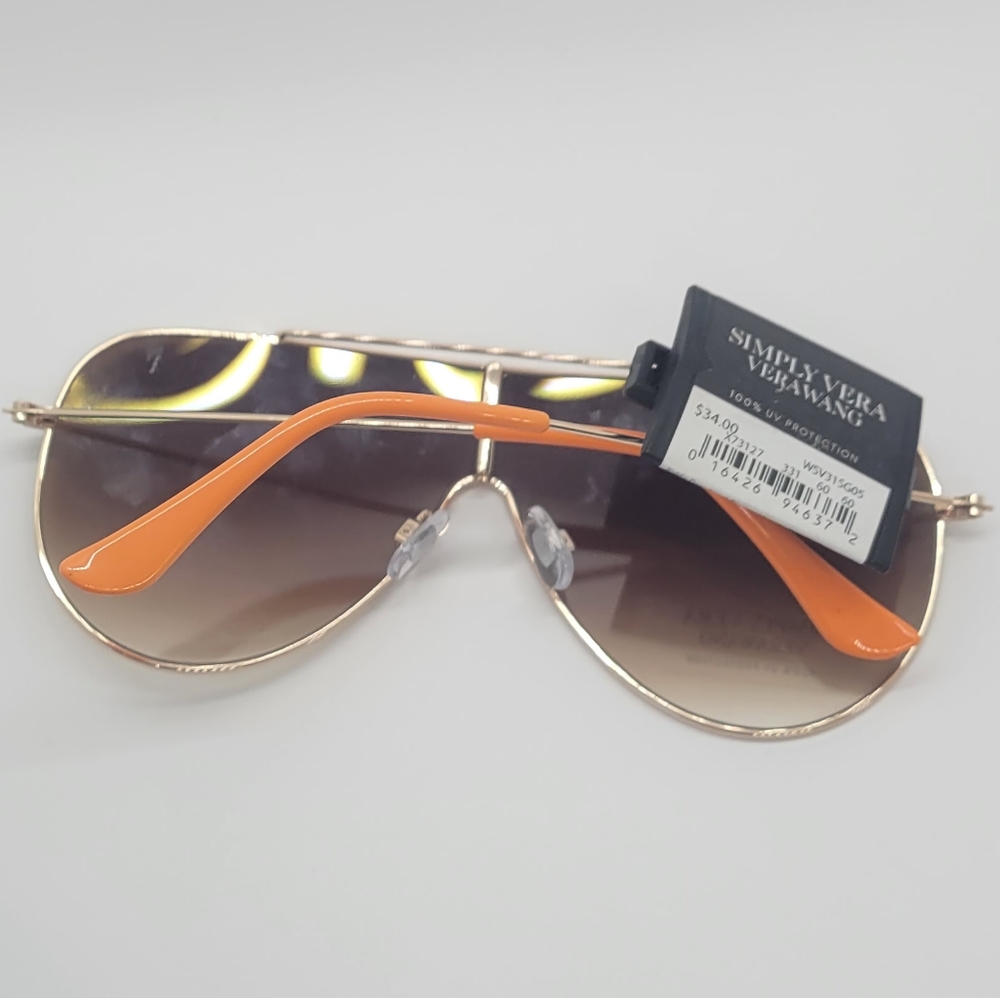 Vera Wang Aviator Sunglasses - Picture 4 of 8